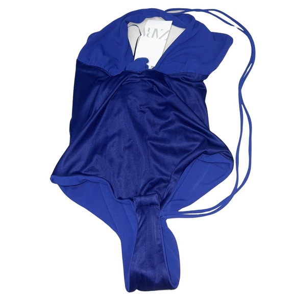 Zara Blue One Piece Swimming Suit - Picture 9 of 9